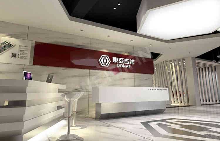 東亞鋼門廣州企業(yè)展廳設(shè)計裝修