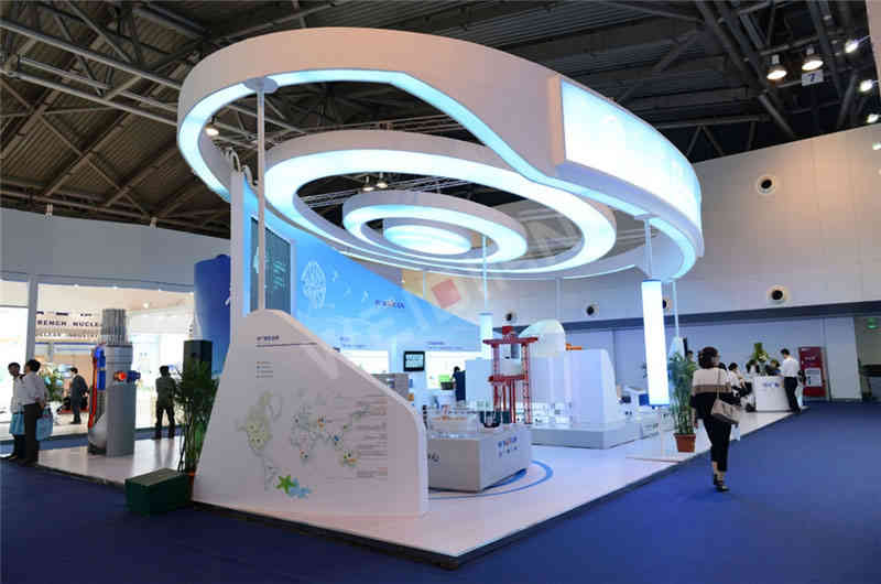 中廣核廣州展臺設計搭建
