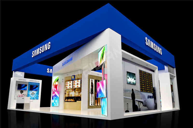 三星廣州展臺設(shè)計搭建