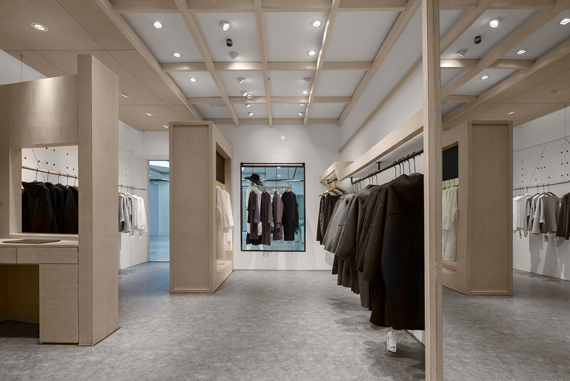 廣州店鋪設(shè)計公司初?白 服裝店鋪裝修設(shè)計案例