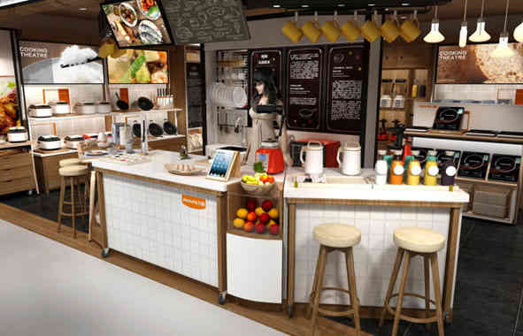 廣州店鋪設(shè)計公司九陽終端形象店鋪裝飾設(shè)計案例