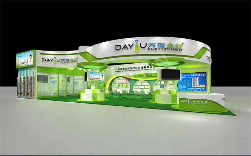 廣州展臺裝修設(shè)計(jì)公司助力大友裝飾材料廣州國際建筑裝飾展覽會CBD廣州展臺設(shè)計(jì)搭建