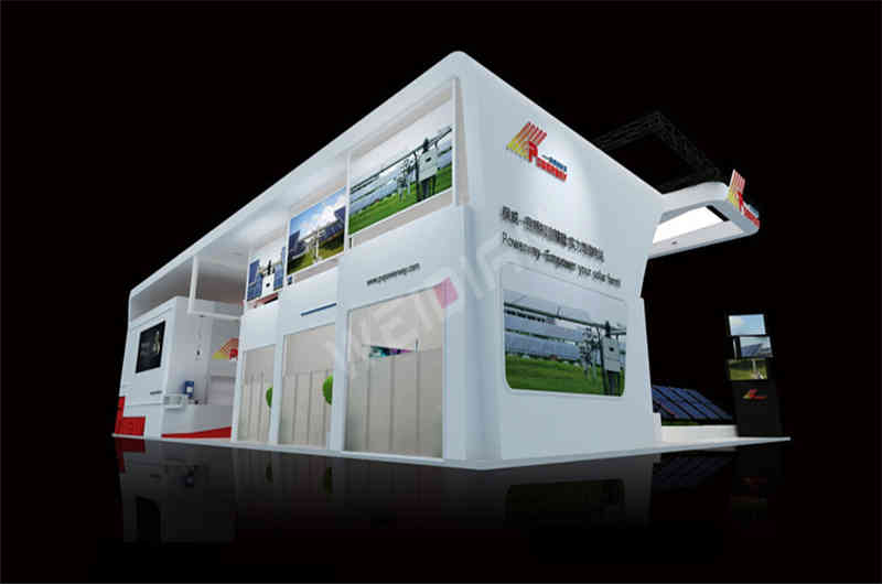 特裝展臺(tái)展覽設(shè)計(jì)公司助力保威能源成都國(guó)際太陽能光伏及儲(chǔ)能技術(shù)展覽會(huì)PV chengdu廣州廣交會(huì)展臺(tái)搭建商