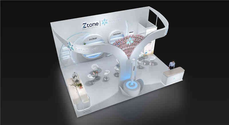 中利騰暉光伏科技有限公司參展上海新國際博覽中心展覽設(shè)計(jì)展臺(tái)搭建4