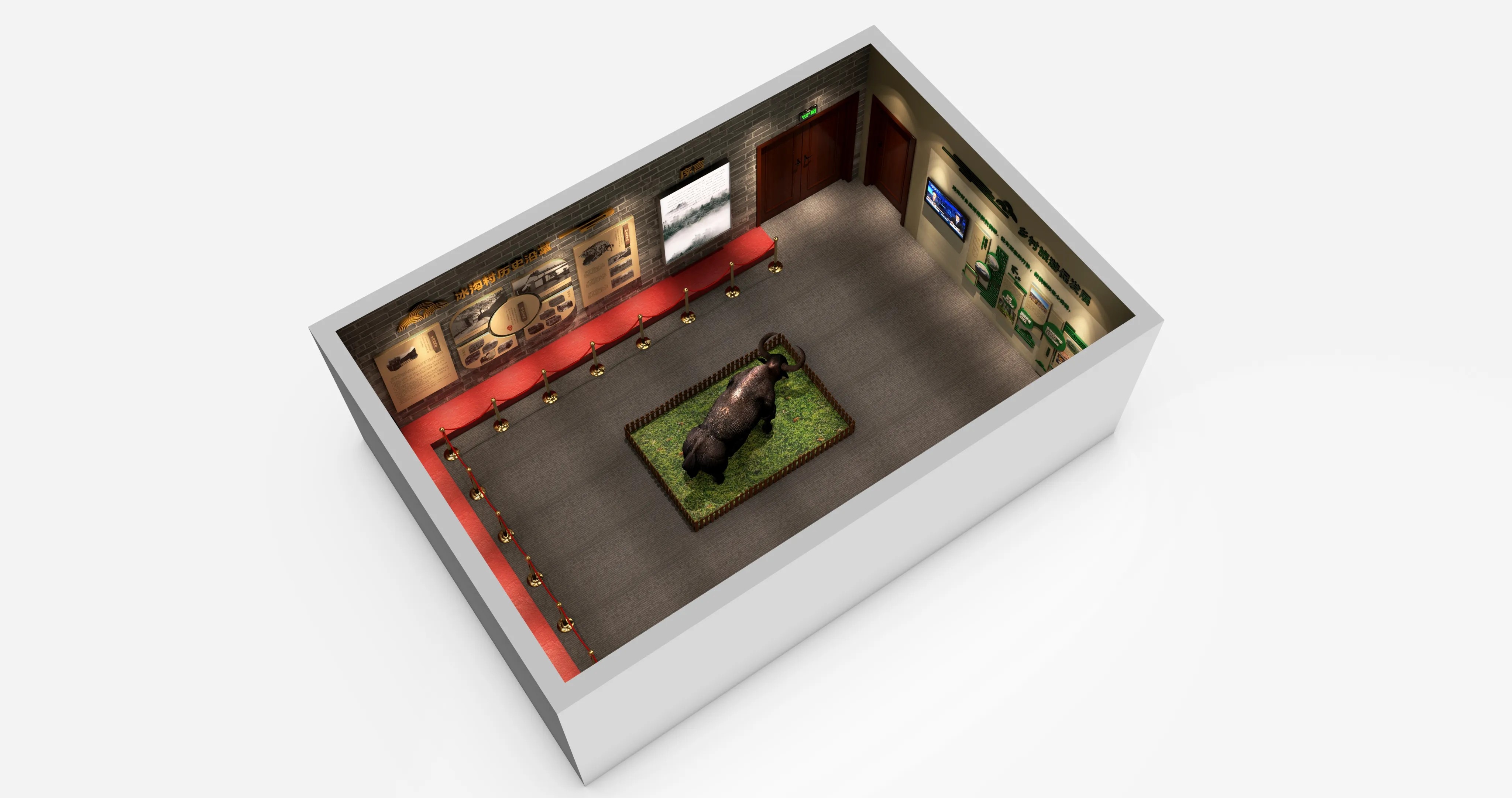 廣東省青海村史館設計、廣東鄉村文化展館、鄉村記憶展館、廣東鄉村展覽館設計策劃（二 ）