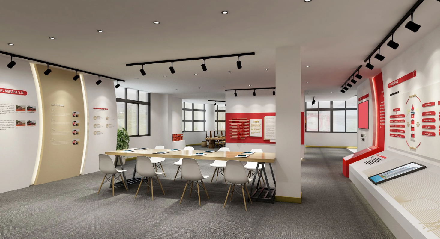 廣東河源黨建活動(dòng)室設(shè)計(jì)裝修、黨建服務(wù)中心設(shè)計(jì)裝修、社區(qū)服務(wù)中心、黨群服務(wù)中心