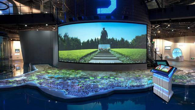 企業(yè)多行業(yè)領(lǐng)域運用多媒體廣州展廳設(shè)計公司